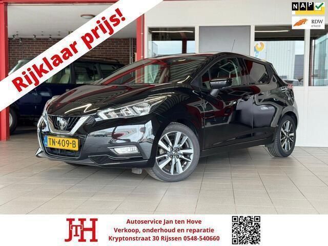 Occasion Nissan Micra 360º 90 PK (66 kW) 2018 Zwart Hatchback