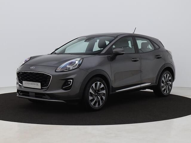 Grijs (metallic) Gebruikt 2023 Ford Puma Titanium SUV | € 18.900 (Super prijs) - Afbeelding 1/4