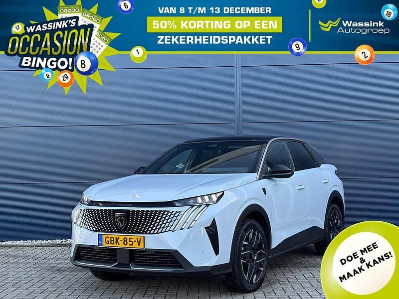 Wit Gebruikt 2024 Peugeot 3008 GTi SUV | € 33.440 (Eerlijke prijs) - Afbeelding 1/4