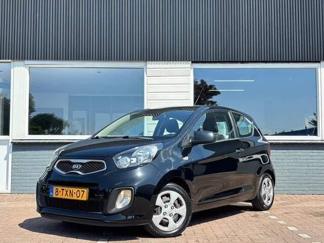 Zwart Gebruikt 2014 Kia Picanto Hatchback | € 5.950 (Eerlijke prijs) - Afbeelding 1/4