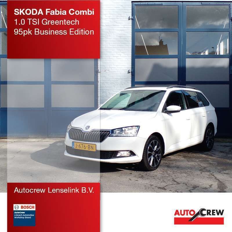 Wit Gebruikt 2020 Skoda Fabia Business Line Stationwagen | € 10.950 (Eerlijke prijs) - Afbeelding 1/3
