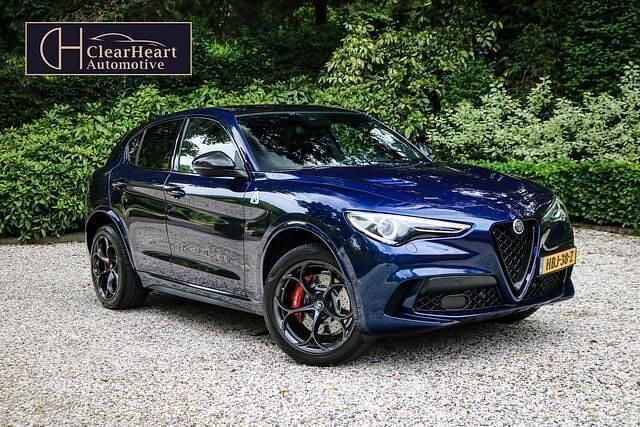 Blauw Gebruikt 2020 Alfa Romeo Stelvio Quadrifoglio SUV | € 73.000 - Afbeelding 1/4