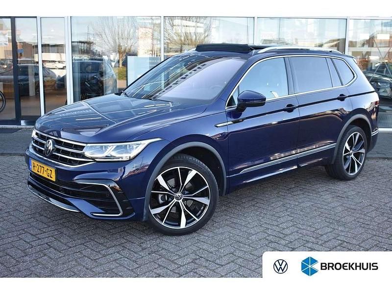 Occasion VW Tiguan Allspace R-line 150 PK (110 kW) 2022 Blauw SUV