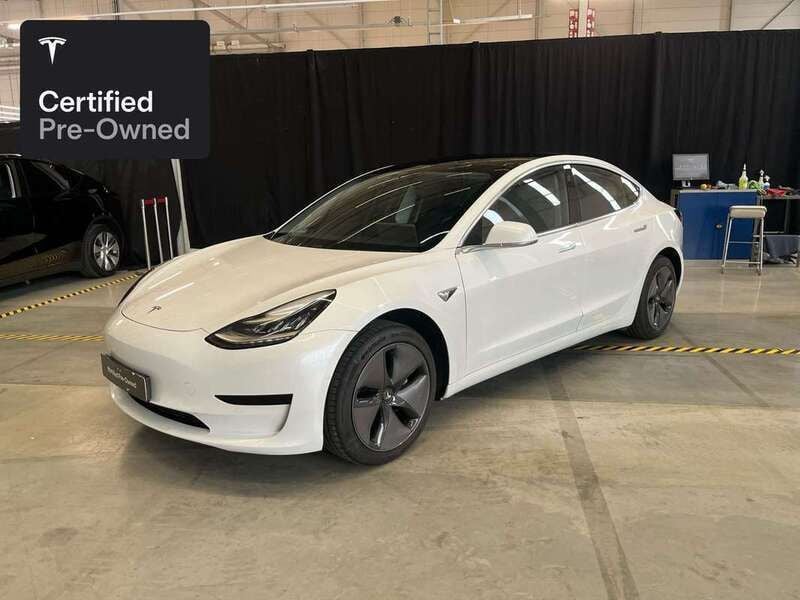 Wit Gebruikt 2020 Tesla Model 3 Sedan | € 21.600 (Goede deal) - Afbeelding 1/4