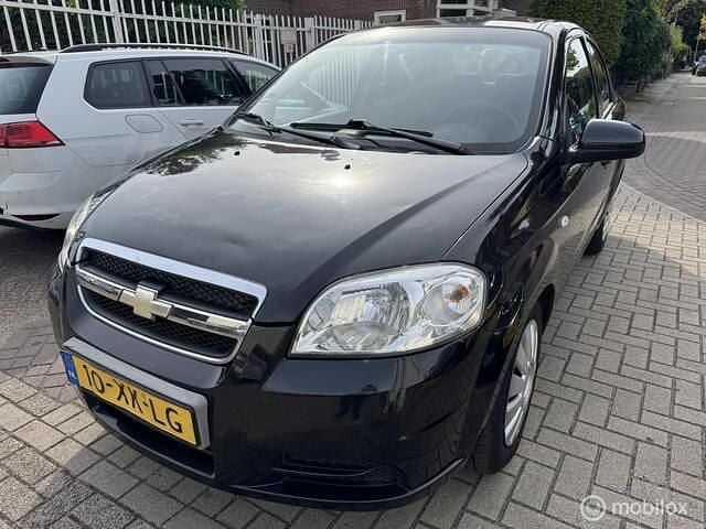 Zwart Gebruikt 2007 Chevrolet Aveo Sedan | € 2.250 (Iets duurder) - Afbeelding 1/4