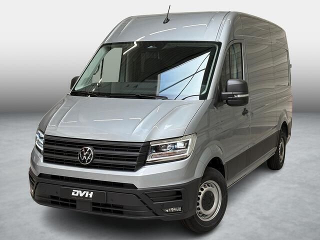 Zilver Nieuw 2024 VW Crafter Highline Van | € 46.995 (Duur) - Afbeelding 1/4
