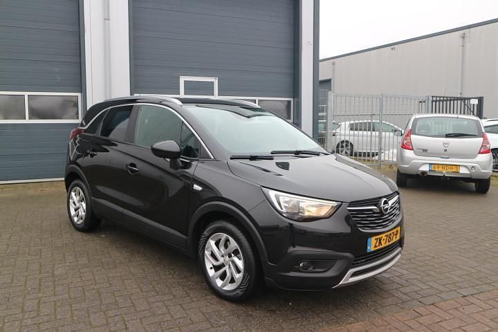 Occasion Opel Crossland X Innovation 120 PK (88 kW) 2019 Zwart SUV