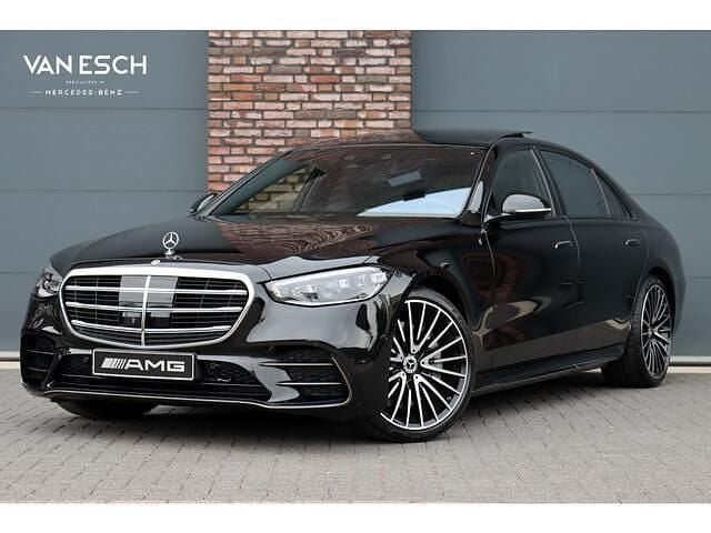 Zwart Gebruikt 2023 Mercedes S580 AMG line Sedan | € 155.000 - Afbeelding 1/4