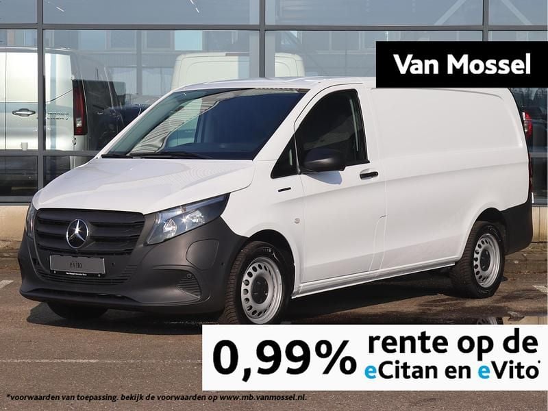 Wit Nieuw 2025 Mercedes e-Vito MPV | € 57.383 - Afbeelding 1/4