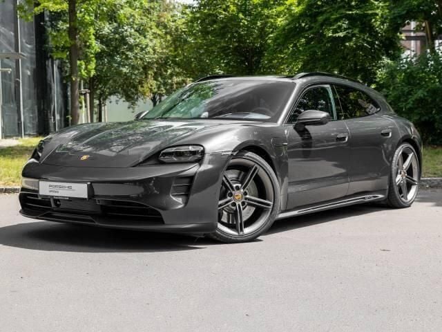 Grijs Gebruikt 2023 Porsche Taycan GTS Sport Turismo Sedan | € 96.549 (Goede deal) - Afbeelding 1/4