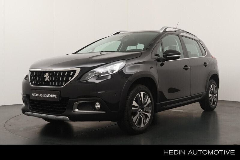 Zwart Gebruikt 2017 Peugeot 2008 Allure SUV | € 7.945 (Super prijs) - Afbeelding 1/4