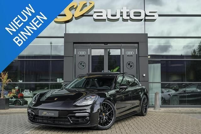 Zwart Gebruikt 2021 Porsche Panamera Sport Turismo Sedan | € 86.950 (Goede deal) - Afbeelding 1/4