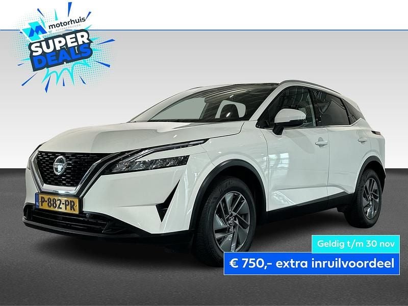 Wit Gebruikt 2022 Nissan Qashqai Acenta SUV | € 22.485 (Goede deal) - Afbeelding 1/4