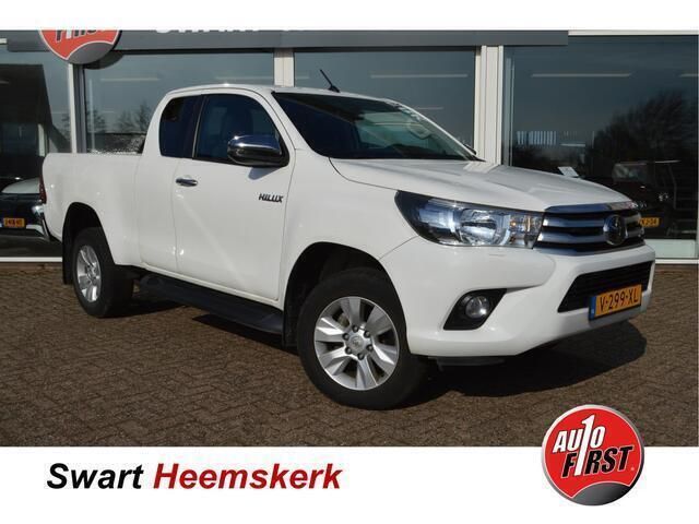 Wit Gebruikt 2019 Toyota HiLux Pickup | € 28.450 (Super prijs) - Afbeelding 1/4