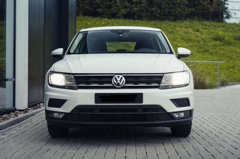 Wit Gebruikt 2017 VW Tiguan Comfortline SUV | € 13.500 (Goede deal) - Afbeelding 1/4