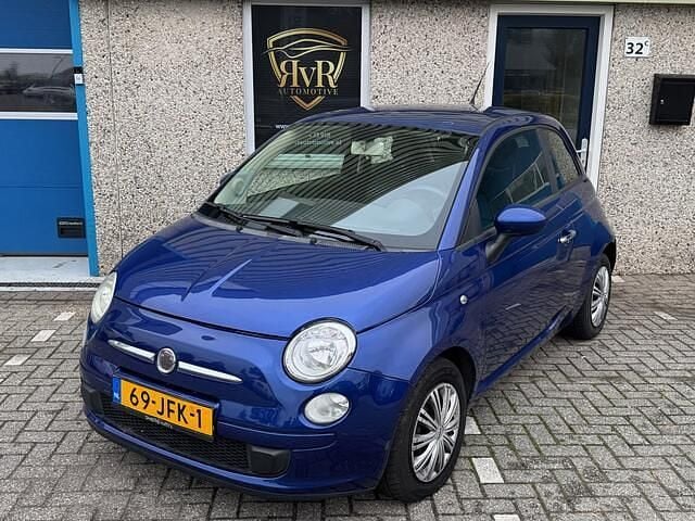 Blauw Gebruikt 2009 Fiat 500 Pop Hatchback | € 2.999 (Eerlijke prijs) - Afbeelding 1/4