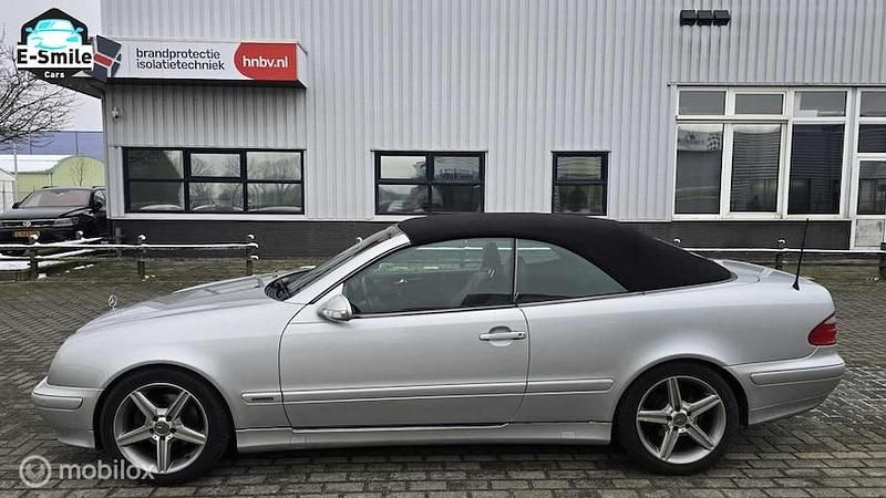 Occasion Mercedes CLK200 Elegance 163 PK (119 kW) 2002 Grijs Cabriolet