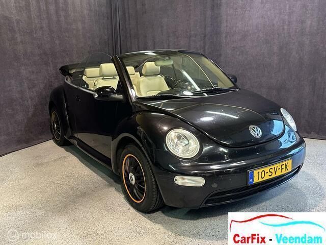 Zwart Gebruikt 2006 VW Beetle Highline Cabriolet | € 1.500 (Super prijs) - Afbeelding 1/4