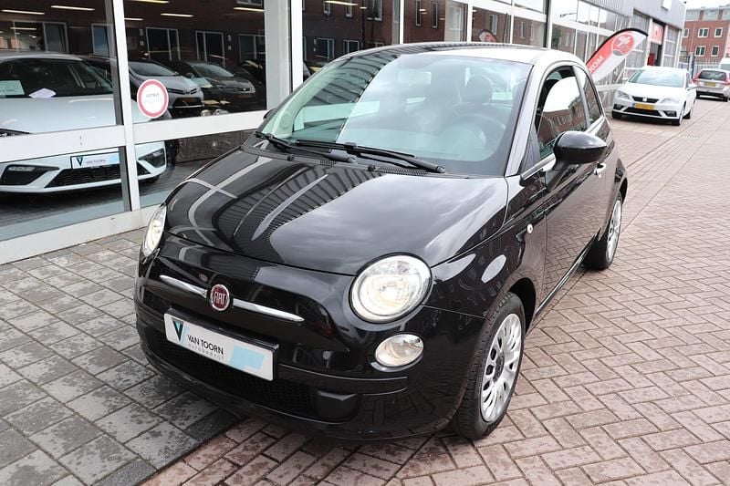 Occasion Fiat 500 Pop 60 PK (44 kW) 2015 Zwart Hatchback