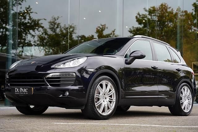 Zwart Gebruikt 2012 Porsche Cayenne SUV | € 16.888 (Eerlijke prijs) - Afbeelding 1/4