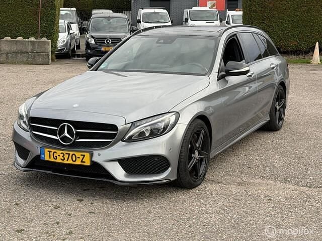 Grijs Gebruikt 2015 Mercedes C300 Stationwagen | € 6.750 (Super prijs) - Afbeelding 1/4