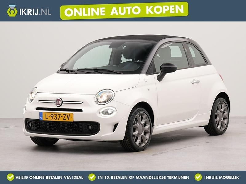 Wit Gebruikt 2021 Fiat 500C Cabriolet | € 13.750 (Eerlijke prijs) - Afbeelding 1/3