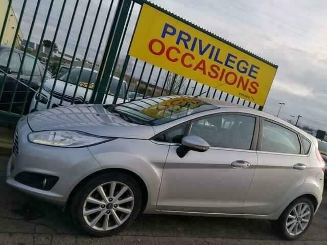 Grijs Gebruikt 2017 Ford Fiesta Titanium Hatchback | € 8.590 (Super prijs) - Afbeelding 1/4