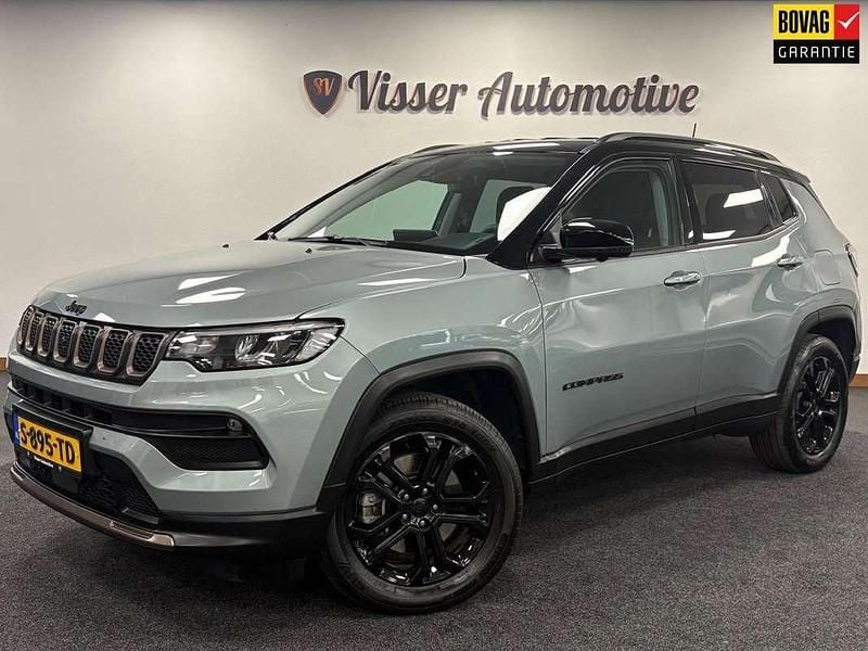 Blauw Occasion 2023 Jeep Compass SUV | € 21.750 (Super prijs) - Afbeelding 1/4