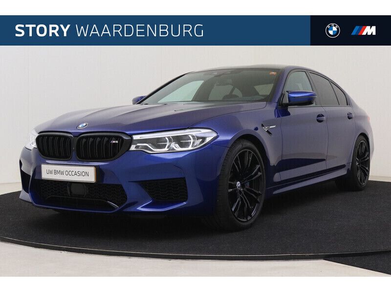 Blauw Gebruikt 2019 BMW M5 Comfort Edition Sedan | € 74.950 (Eerlijke prijs) - Afbeelding 1/4