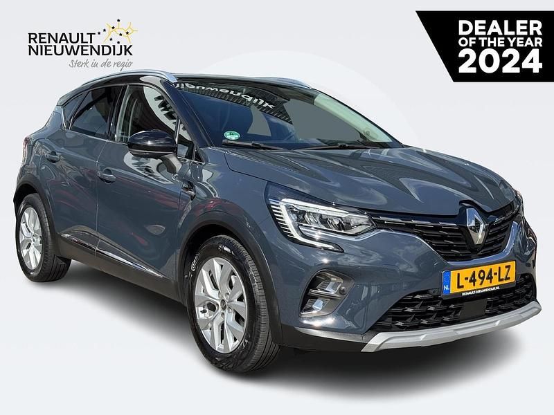 Twotone bleu marine / noir et Gebruikt 2021 Renault Captur Intens SUV | € 15.995 (Eerlijke prijs) - Afbeelding 1/4