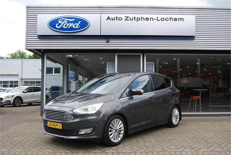 Grijs Gebruikt 2016 Ford C-MAX Titanium MPV | € 12.840 (Eerlijke prijs) - Afbeelding 1/4