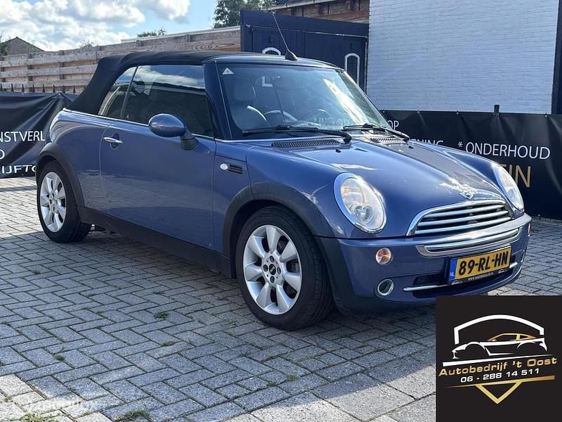 Blauw Gebruikt 2005 Mini Cooper Cabriolet Chili Cabriolet | € 4.950 (Eerlijke prijs) - Afbeelding 1/4