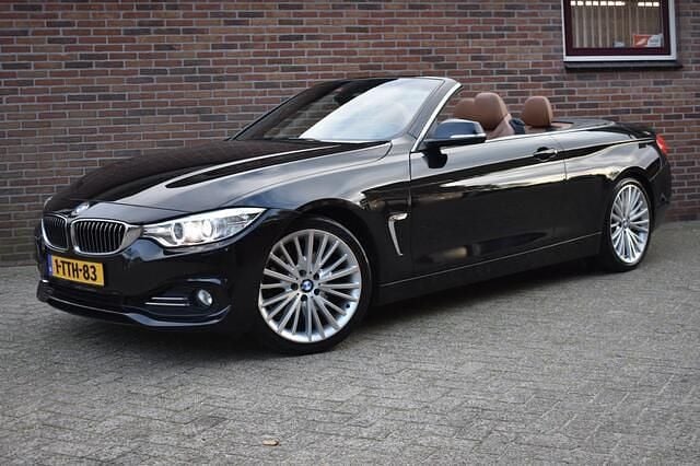 Zwart Occasion 2014 BMW 428 Executive Cabriolet | € 13.949 (Eerlijke prijs) - Afbeelding 1/4