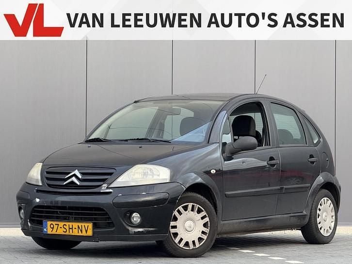 Zwart Gebruikt 2006 Citroën C3 Hatchback | € 495 (Super prijs) - Afbeelding 1/4
