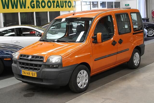 Oranje Gebruikt 2001 Fiat Doblò MPV | € 1.244 (Eerlijke prijs) - Afbeelding 1/4
