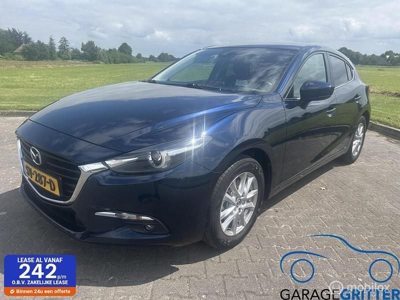 Blauw Gebruikt 2018 Mazda 3 Hatchback | € 14.950 (Eerlijke prijs) - Afbeelding 1/4