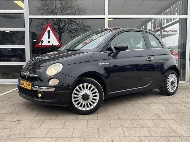 Occasion Fiat 500 Lounge 86 PK (63 kW) 2013 Zwart Hatchback