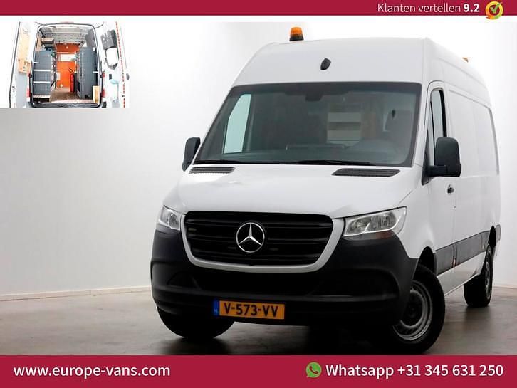 Wit Occasion 2019 Mercedes Sprinter Van | € 21.950 (Goede deal) - Afbeelding 1/4