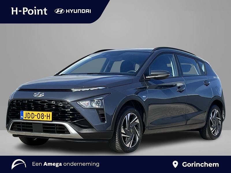 Aurora grey metallic (a7g) Gebruikt 2021 Hyundai Bayon Comfort SUV | € 19.840 (Eerlijke prijs) - Afbeelding 1/4