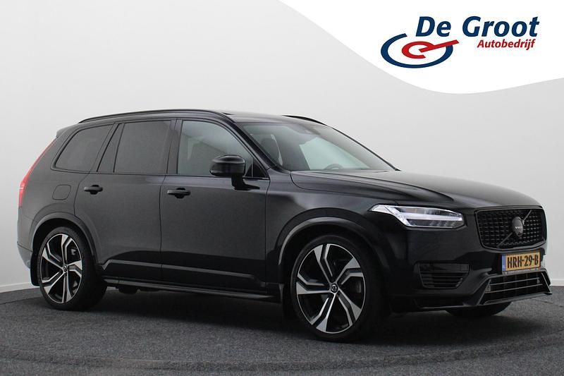 Zwart Gebruikt 2022 Volvo XC90 R-Design SUV | € 54.950 (Eerlijke prijs) - Afbeelding 1/4