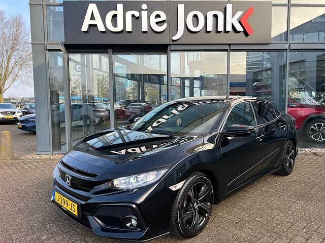 Occasion Honda Civic Elegance 127 PK (93 kW) 2019 Zwart Hatchback