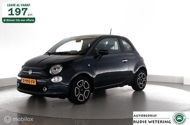 Blauw Gebruikt 2023 Fiat 500 Club Hatchback | € 14.450 (Eerlijke prijs) - Afbeelding 1/4