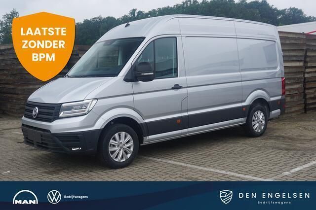 Zilver Nieuw 2024 VW Crafter Exclusive Van | € 51.990 (Eerlijke prijs) - Afbeelding 1/4