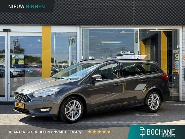 Grijs Gebruikt 2018 Ford Focus Stationwagen | € 9.750 (Eerlijke prijs) - Afbeelding 1/4