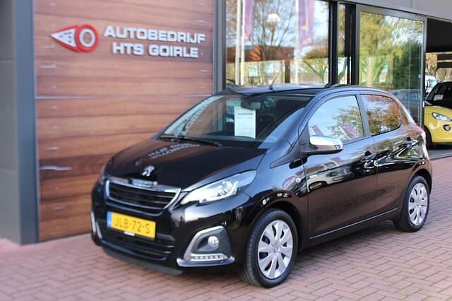 Zwart (metallic) Gebruikt 2019 Peugeot 108 Hatchback | € 9.875 (Eerlijke prijs) - Afbeelding 1/4