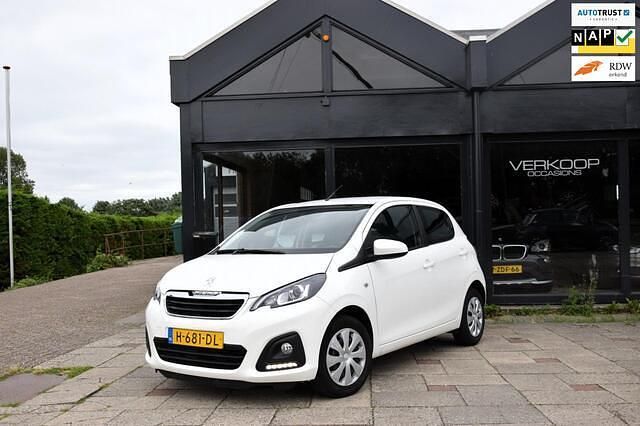 Wit Gebruikt 2020 Peugeot 108 Active Hatchback | € 9.495 (Eerlijke prijs) - Afbeelding 1/4