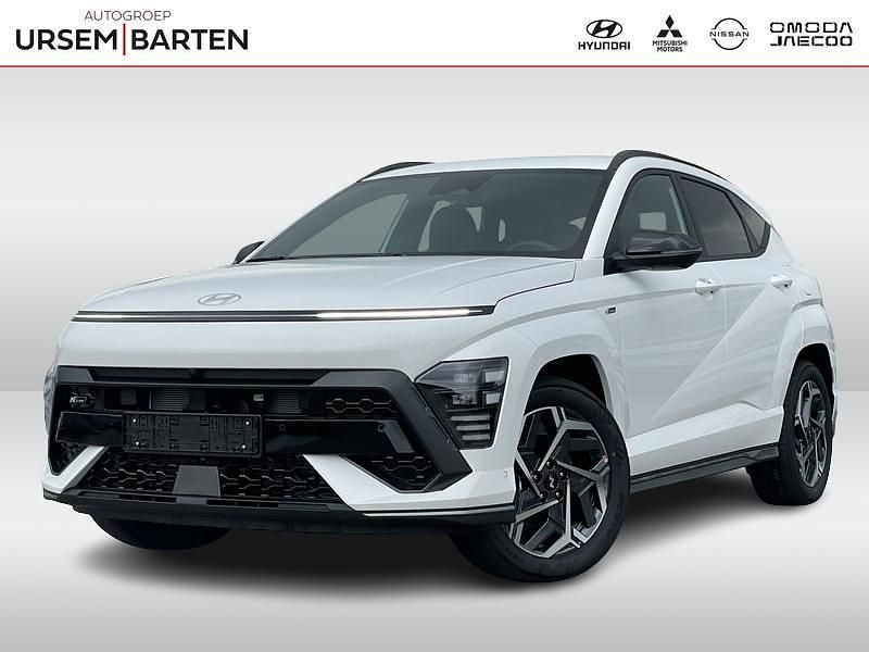 Wit Nieuw 2026 Hyundai Kona N Line SUV | € 39.960 - Afbeelding 1/4