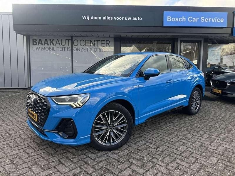 Blauw Gebruikt 2021 Audi Q3 Sportback S-Line SUV | € 34.950 (Super prijs) - Afbeelding 1/4