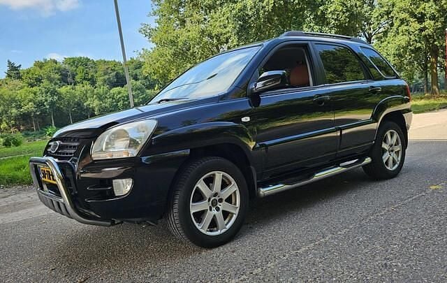 Zwart Gebruikt 2007 Kia Sportage SUV | € 4.950 (Eerlijke prijs) - Afbeelding 1/4