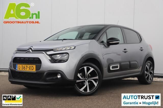Grijs Gebruikt 2021 Citroën C3 PureTech Hatchback | € 10.900 (Goede deal) - Afbeelding 1/4